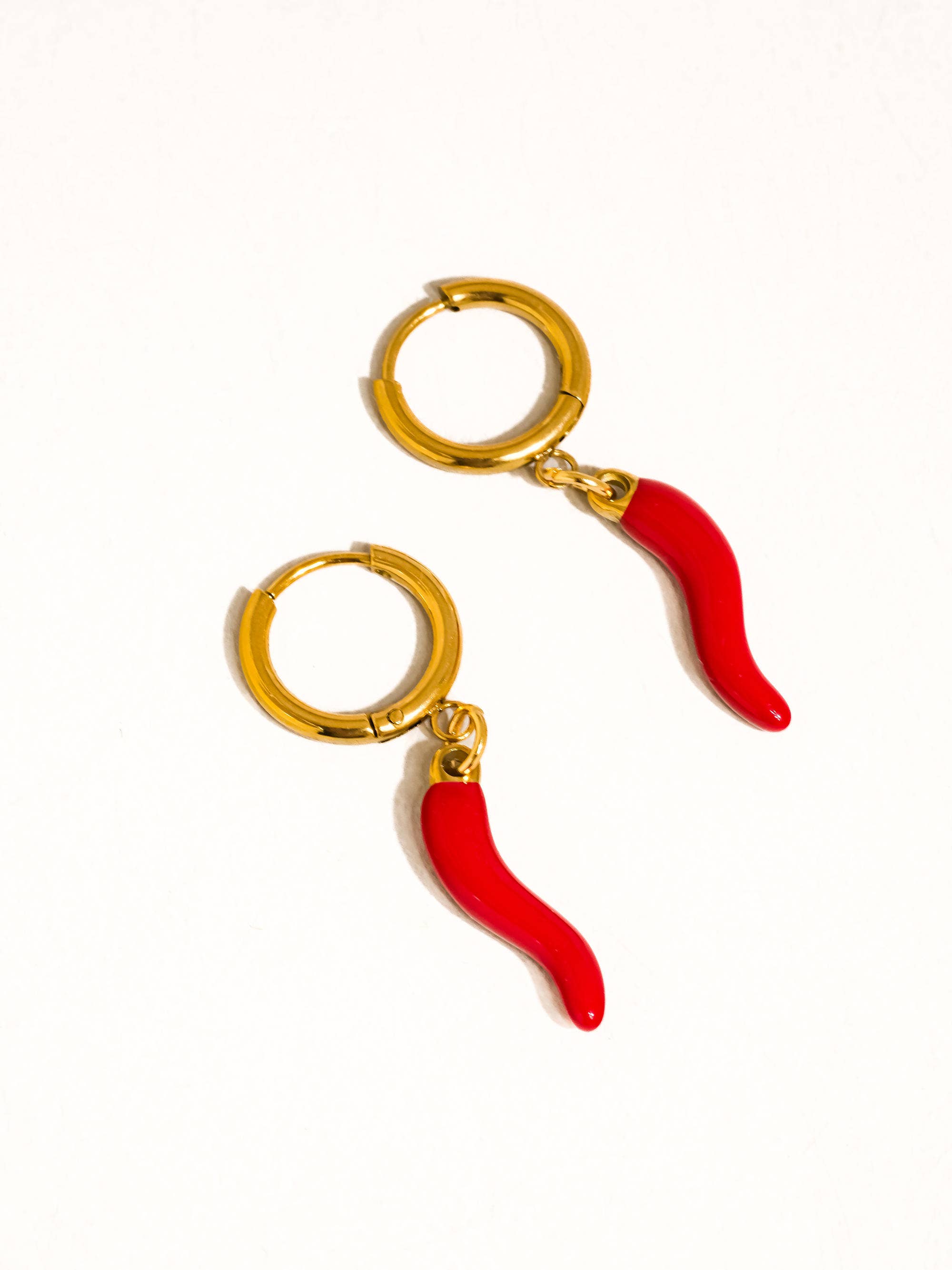 Pepper 18K Gold Non-Tarnish Vintage Pepper Earring