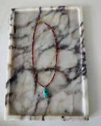 Sloane Blue Fish Necklace
