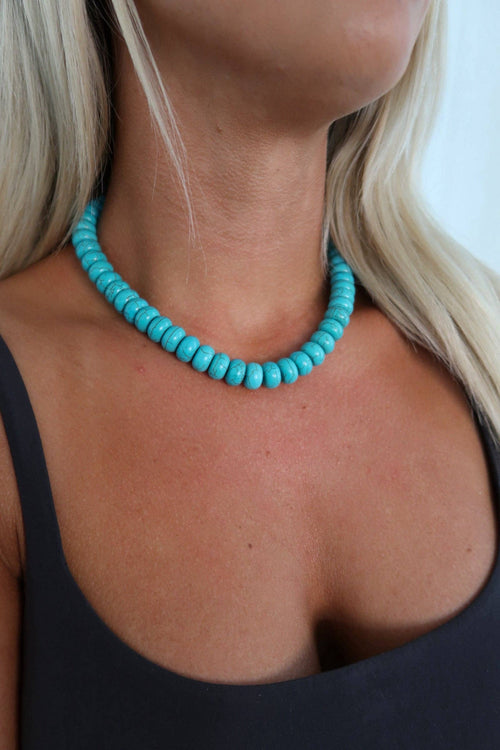 Chunky Turquoise Necklace